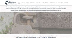 Desktop Screenshot of freedomprayer.org